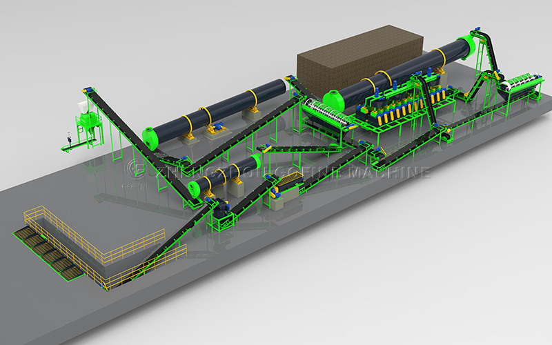 Zhengzhou Gofine Machine Equipment CO., LTD productielijn van de fabrikant