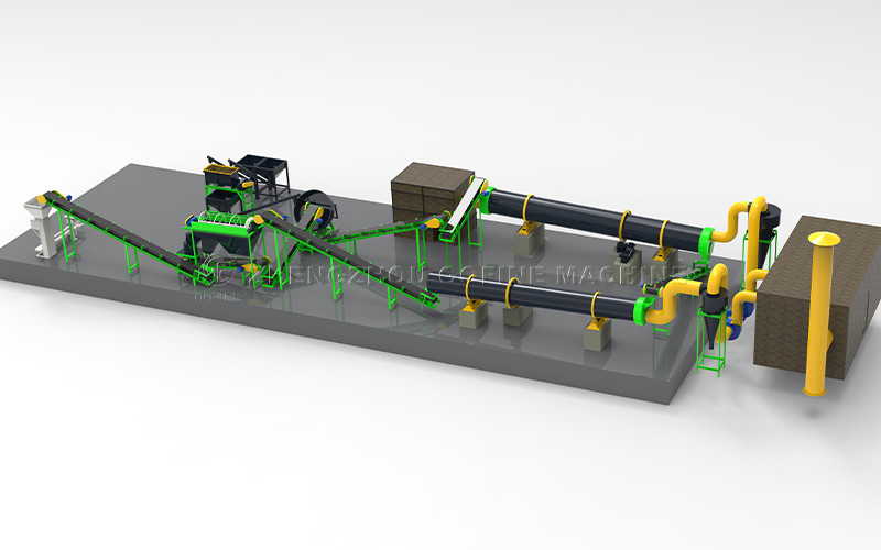 Zhengzhou Gofine Machine Equipment CO., LTD productielijn van de fabrikant