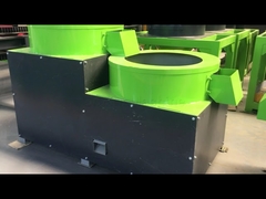 Machine voor het polijsten van korrels van organische meststoffen