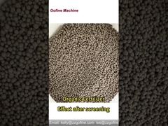 Groentemest stro-disc granulator voor organische meststoffen