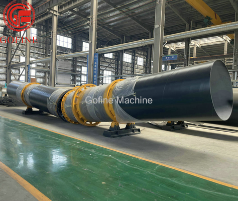 1.2×12 meststoffen Roterende Drogere Organische Mest 3-5t/h die Machine maken