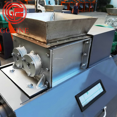 Dubbele Rol Biomeststof die de Uitdrijvingsgranulator maken van de Machine1tph Rol