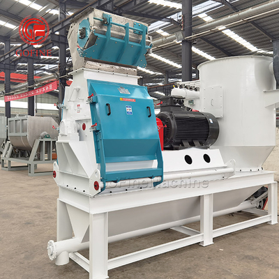 10 van het de Maalmachinemateriaal van Ton Corn Hammer Mill Feed Malende het Voerproductielijn