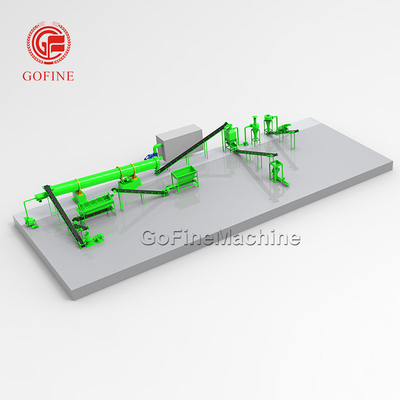 220V/380V Floating Fish Feed Extruder Machine voor dierpoederpellets