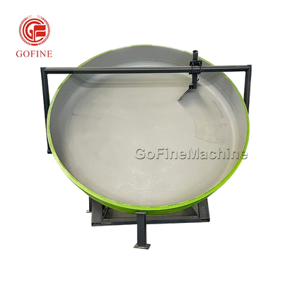 3-8mm Granule Size Pan Disc Organische meststof Granulator meststof maken machine