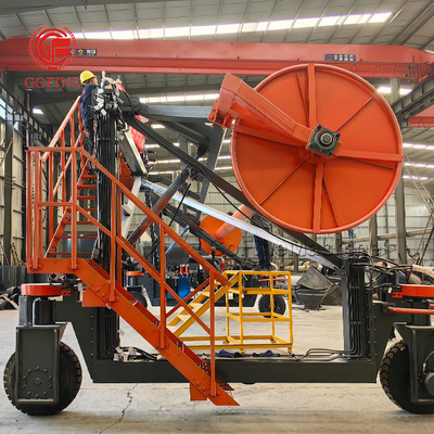 Biologisch afval statisch compostbedekking organische meststofmachine voor de landbouw
