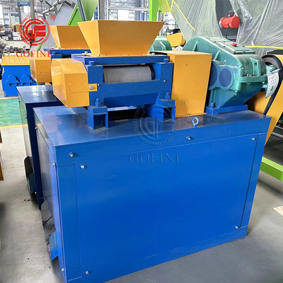 150 mm breedte dubbele rol granulator machine 1-2T/H Ammoniumsulfaat Compacte meststof productie-installatie