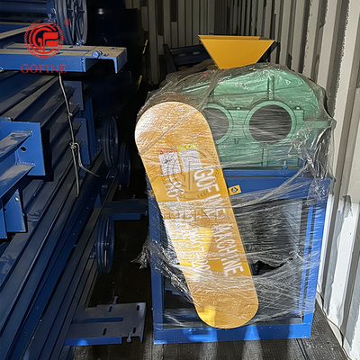 Ruimte natuurlijke temperatuur Double Roller organische meststof Granulator Machine met roestvrij staal