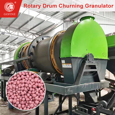 Rotary Drum Churning Granulator Design Productieapparatuur voor meststoffen