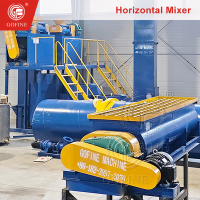 Commerciële droge blender horizontale mengmachine voor cementklei