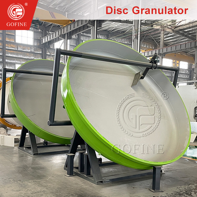 1-2t/h natte granulator schijf granulator machine voor meststof productielijn