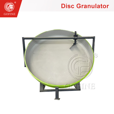 Ronde granulaten schijf granulator samengestelde organische meststof granulator apparatuur