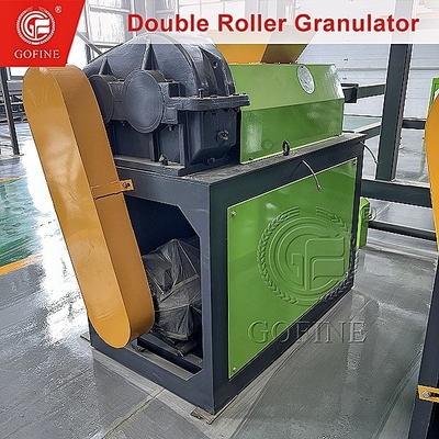 1-2T/H productiecapaciteit Doppelrolmestgranulator met 300x150mm rollers