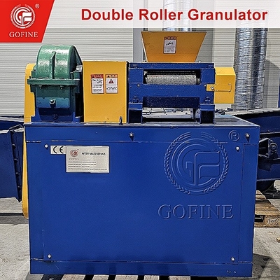 300x150 mm dubbelrolperspersen granulerende machine voor granulatie bij natuurlijke temperatuur