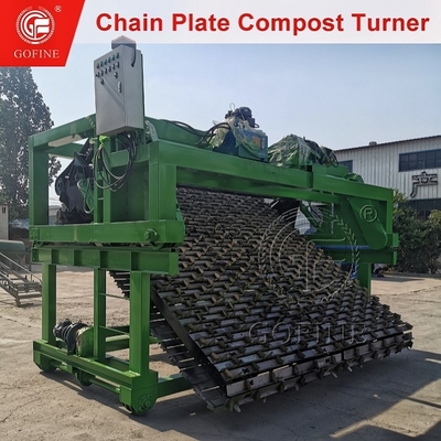 Aanpasbare dierlijke mest Fermentatie organische meststof Productielijn Materiaal Keten Plaat Compostmachine