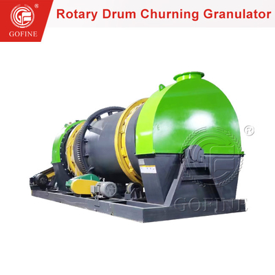 Wet Granulatie methode Rotary Drum Churning Granulator Machine