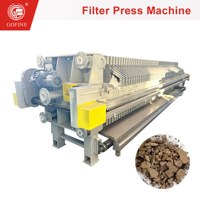 Volledig automatische filterpers voor afvalwaterzuiveringsinstallaties