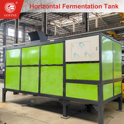 Temperatuurgecontroleerde machines voor het fermenteren van organisch afval 60-100°C