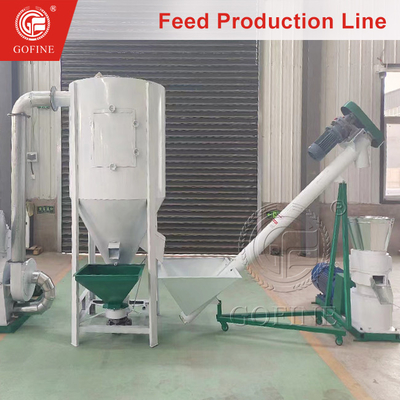 Extrusietype Floating Fish Feed Pellet Machine Complete voerproductie machine