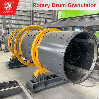 Roterende granulatie-machine met trommel voor organische en samengestelde meststoffen