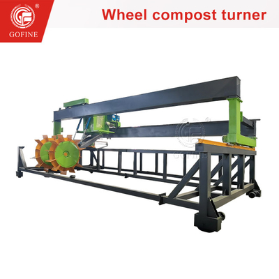 Energiebesparende en milieuvriendelijke organische meststof van het padeltype Compost Turner
