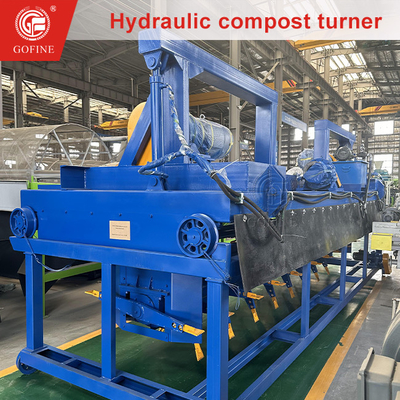 Hydraulische opheffende compostmengmachine met energiebesparend verbruik