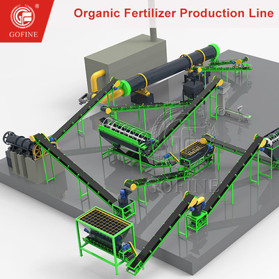 Organische composteerbare meststof granulator machine voor meststof productielijn