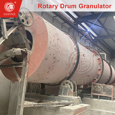 1-20T/H Productiecapaciteit Rotary Gear Granulator voor het maken van samengestelde meststofgranulaten