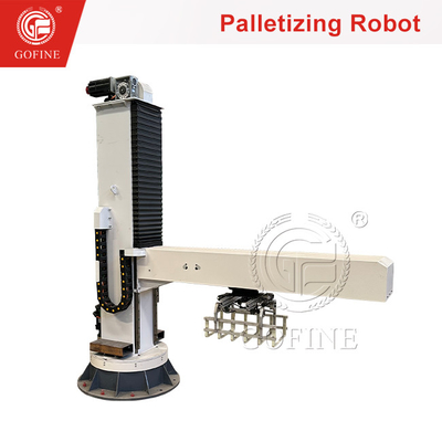 Geavanceerd palletiseringsrobotsysteem voor mestproductielijn