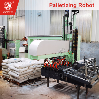 Een nieuwe generatie intelligente industriële palletverwerkende robots