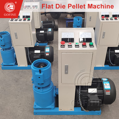 Elektrische molen met platte pellet voor verschillende pelletvormen