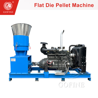 Grote Diesel Ring Flat Die Pellet Verwerkingsmachine