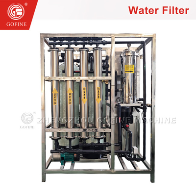 Automatische industriële waterfilter voor terugspoelen