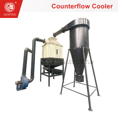 Kippenmest Biologische meststof Counter Flow Pellet Cooler