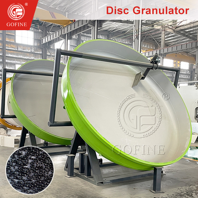 Disc Granulator mestmachine 1-2T/H met PLC-besturingssysteem