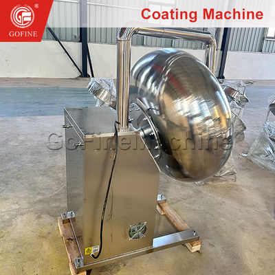 Laboratoriummachine voor het coachen van poedersproeiers en machine voor het polijsten van korrels