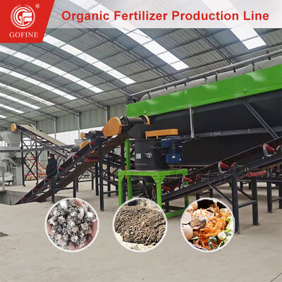 10 Tons Per Hour Vermiculture Making Machine Organic Fertilizer Production Equipment
