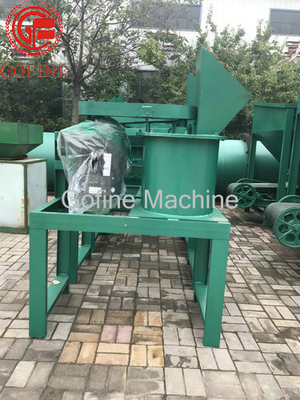 3TPH Machine 60mm van de meststoffenverwerking de Meststoffenmaalmachine van de Voerketting