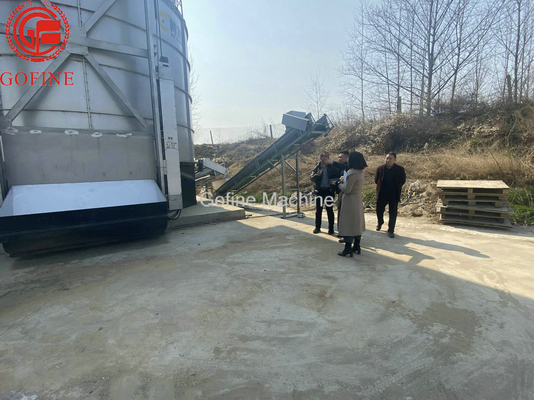 Het Towable Verticale Organische de Mest van het de Tankgevogelte van de Meststoffengisting Teruggeven